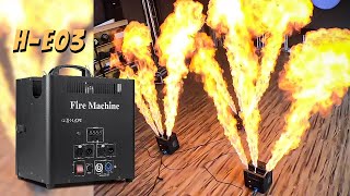 HE03 Flame FX Machines  Stage Flame System [upl. by Ahsiakal212]