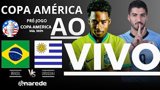 BRASIL X URUGUAI AO VIVO  COPA AMÉRICA 2024  QUARTAS DE FINAL [upl. by Waller]