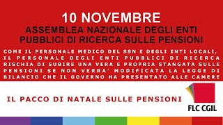 ASSEMBLEA NAZIONALE DEGLI ENTI PUBBLICI DI RICERCA SULLE PENSIONI [upl. by Yderf]