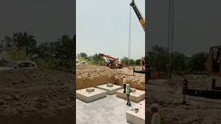 precasting work civil work 🤯🤯shorts [upl. by Assadah]