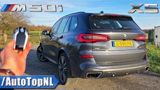 2020 BMW X5 M50i REVIEW on ROAD amp AUTOBAHN NO SPEED LIMIT by AutoTopNL [upl. by Auqenaj]