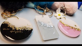 Resin keychain  How to make resin keycahin [upl. by Trebo]