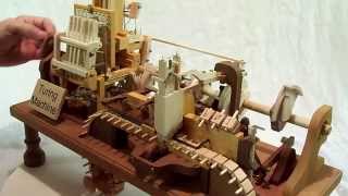 Mechanical Turing Machine in Wood [upl. by Connie]