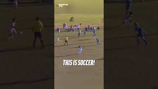 THIS IS SOCCER football soccer sundayleague tikitaka americanfootball [upl. by Ifill]