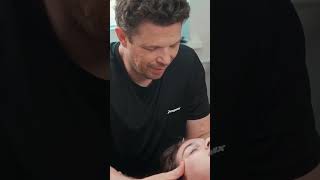 Neck cracking for student Lisa chiropractic [upl. by Semela23]