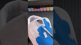 Custom Vans Shoes SK8HI 👟🎨 2024 springonshorts [upl. by Llehsam]