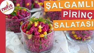 Şalgamlı Pirinç Salatası Tarifi  Nefis Yemek Tarifleri [upl. by Eynttirb21]