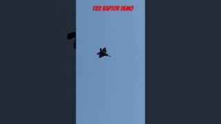 F22 Raptor Demo [upl. by Aihsatal]