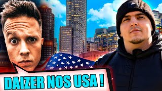 BRUNO MOTA reage a  DAIZER  A MINHA PRIMEIRA VIAGEM PARA OS ESTADOS UNIDOS 🇺🇸  VLOG 1 [upl. by Cosma]