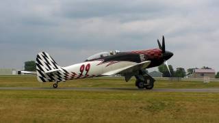 Hawker Sea Fury at Air Expo 2010 [upl. by Auburta]