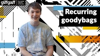 How to recur your goodybag  Tutorial  giffgaff [upl. by Nesaj]