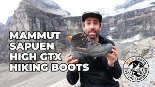 MAMMUT SAPUEN HIGH GTX HIKING BOOTS [upl. by Crescen]