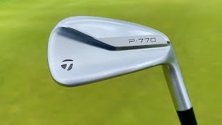 NEW TAYLORMADE P770 IRONS REVIEW [upl. by Monah]