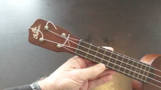 Vintage Gibson Ukulele Sound Clip [upl. by Doowyah538]