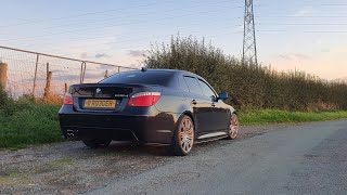 535d e60 LCI Straight pipe sound [upl. by Jarita780]