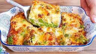 Just a few ingredients A new way to cook broccoli for breakfast Easy and delicious recipe [upl. by Millicent979]