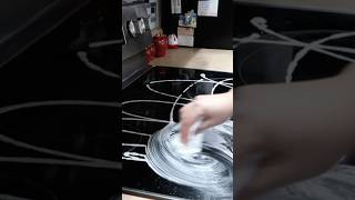 BEST CLEANER FOR householdchores cleantok cleaning Cleaning stove top [upl. by Ecarret518]