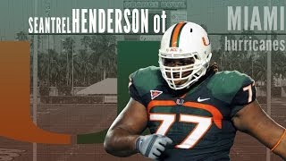 Seantrel Henderson  2014 NFL Draft profile [upl. by Goldner]