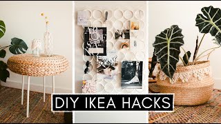 35 IKEA Hacks für Boho Vibes im Wohnzimmer  schnell und einfach [upl. by Adlare]