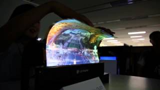 18inch Flexible OLED Panel [upl. by Nrol]