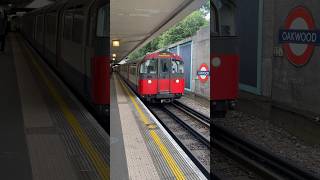 Piccadilly line 1973TS 211 arriving at Oakwood [upl. by Zelikow565]