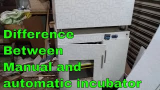 Difference Between manual and automatic incubator  English [upl. by Jacquelyn]