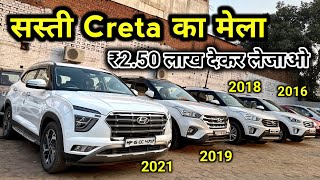 Cheapest Second Hand Creta Mega Collection  Used Creta Sx Top Model  New Creta Second Hand 2023 [upl. by Gnouv]