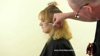 Very Short Haircut Videos ShortHaircutGirlscom Very Short Haircut Videos [upl. by Peppie]