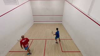 Brighton Squash Club Closed 2024 O35 Final [upl. by Liana]