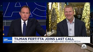 Were going to see a record month for holiday parties says Landrys CEO Tilman Fertitta [upl. by Naraa]