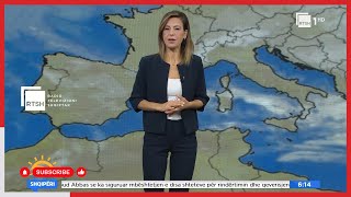 Moti i ftohtë dhe ngrica ja sa do të jenë temperaturat këtë të enjte  quotMirëmëngjesi Shqipëriquot [upl. by Enomsed172]