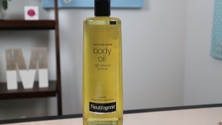 How to add sesame oil to your daily beauty routine  Neutrogena Body Oil [upl. by Danna]