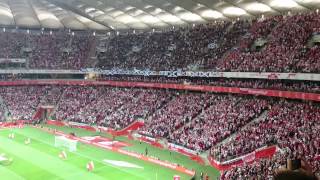 Polska  Szkocja Hymn Szkocji stadion narodowy 14102014 Scotish Anthem Poland vs Scotland [upl. by Ellon409]