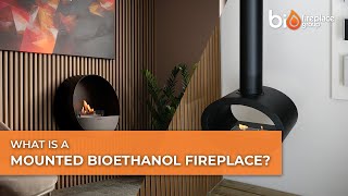 What is a mounted bioethanol fireplace [upl. by Ycinuq]