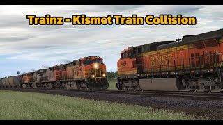 Trainz  Kismet Train Collision [upl. by Ytsirhc]