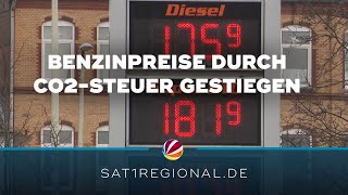 CO2Steuer lässt Benzinpreise steigen [upl. by Ferdy940]