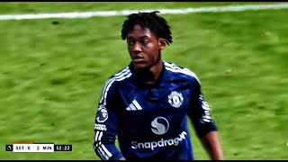 Kobbie Mainoo Vs Southampton Every Touch [upl. by Ewer162]