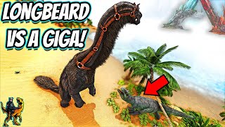 TAKING DOWN A GIGA FOR ITS HEART TO TAME A LVL 150 GIGA  Ark Modded Ep 31 [upl. by Ev]