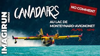 Canadairs sur le Lac de MonteynardAvignonet [upl. by Cobby]