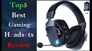 Top 5 Best Gaming Headsets Review 2024 [upl. by Lipski623]