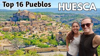 🔴 Los 16 PUEBLOS más Bonitos que ver en HUESCA Aragón 4K  España [upl. by Putnem]