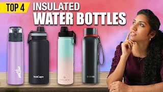 4 Best Insulated Water Bottle in India 2024 🍶 ⚡️Realtime Tested⚡️in Telugu [upl. by Colp]