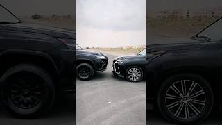 Lexus Lx600 vs Lx570 New models car black colour ytviral ytshorts [upl. by Mercy69]