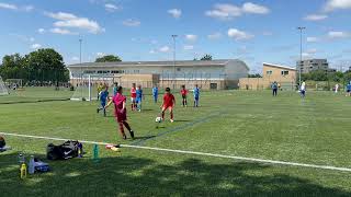 Ridgeway Rovers 2  8 Bealonians 7v7 Freindly 23rd June 2024 [upl. by Euhsoj69]