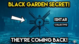 Destiny 2  BLACK GARDEN SECRET FOUND Ishtar Collective And Praedyth Return [upl. by Adanar875]