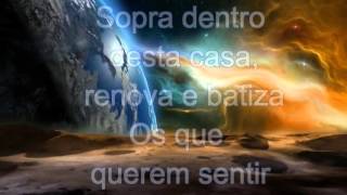 CANTADO Sopro de Deus Reginaldo Domingos Legendado [upl. by Arevle]