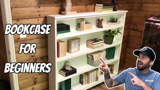 DIY Bookcase for Beginners [upl. by Cida]