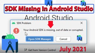 Fix Your Android SDK is Missing Out of Date or Corrupted  Android SDK Missing Solution in 2021 [upl. by Dnaltiac88]