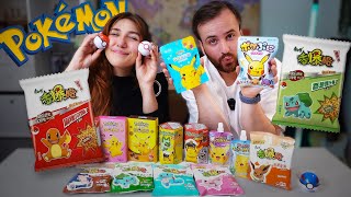 Dégustation de snacks et bonbons POKÉMON [upl. by Ajani650]