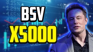 BSV PRICE WILL X5000 FINALLY  BITCOIN SV PRICE PREDICTION amp UPDATES [upl. by Anitniuq440]